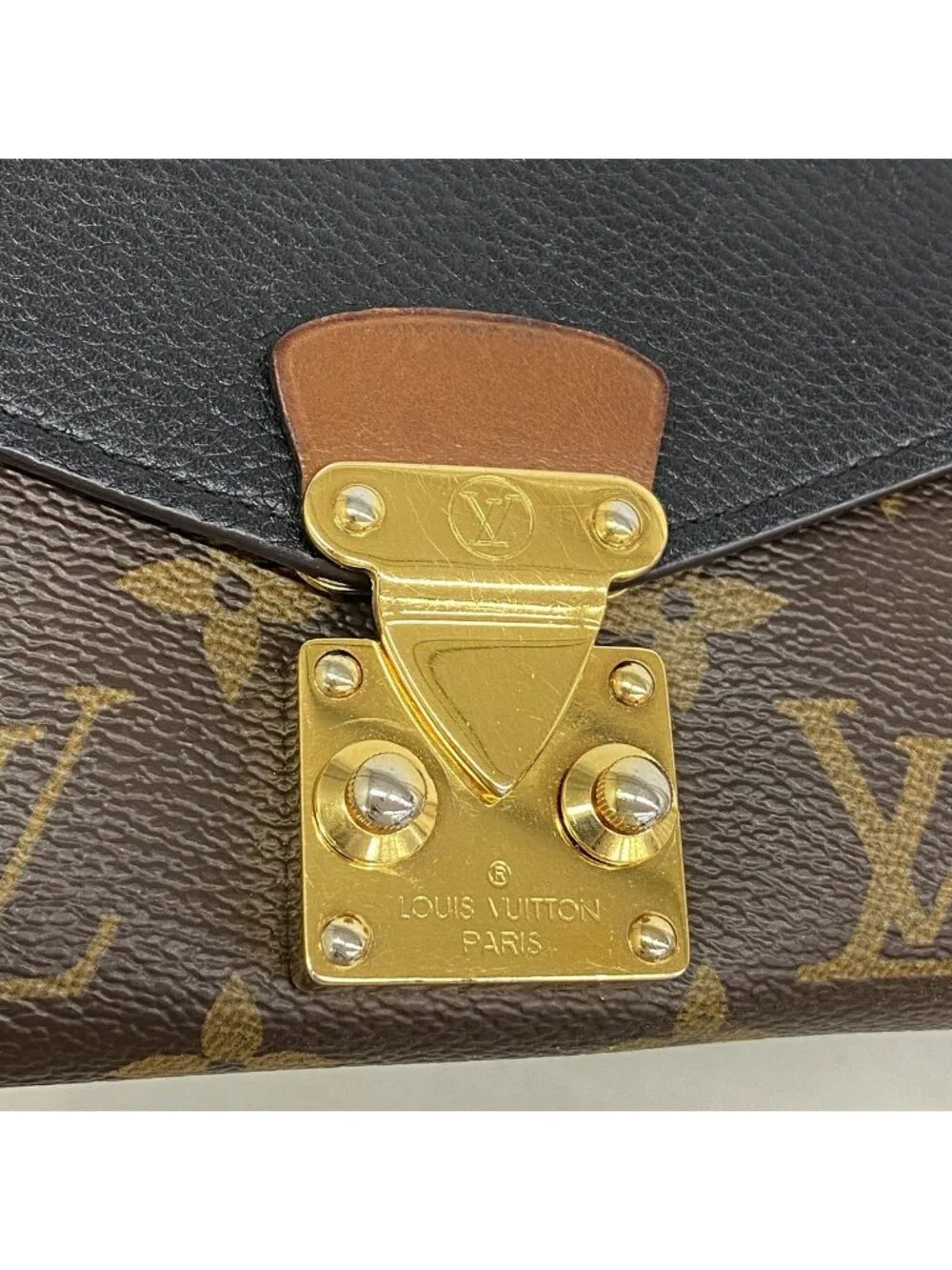 Louis Vuitton Wallet Monogram Portefeuille Pallas Noir